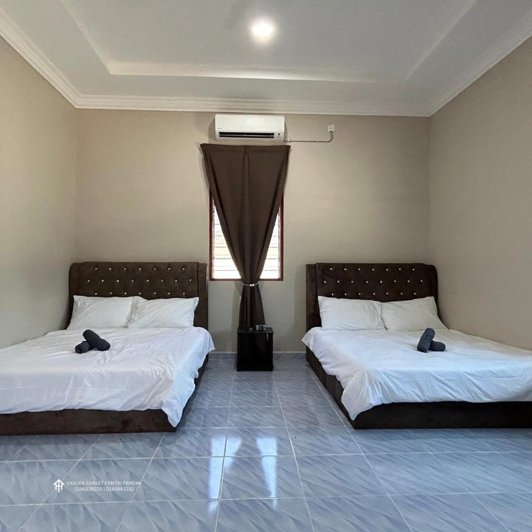 Sasuka Chalet Pantai Pandak Kuala Terengganu Exterior foto